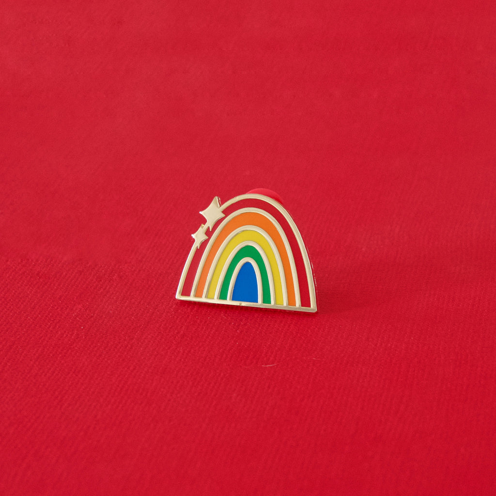 Traditional Rainbow Enamel Pin