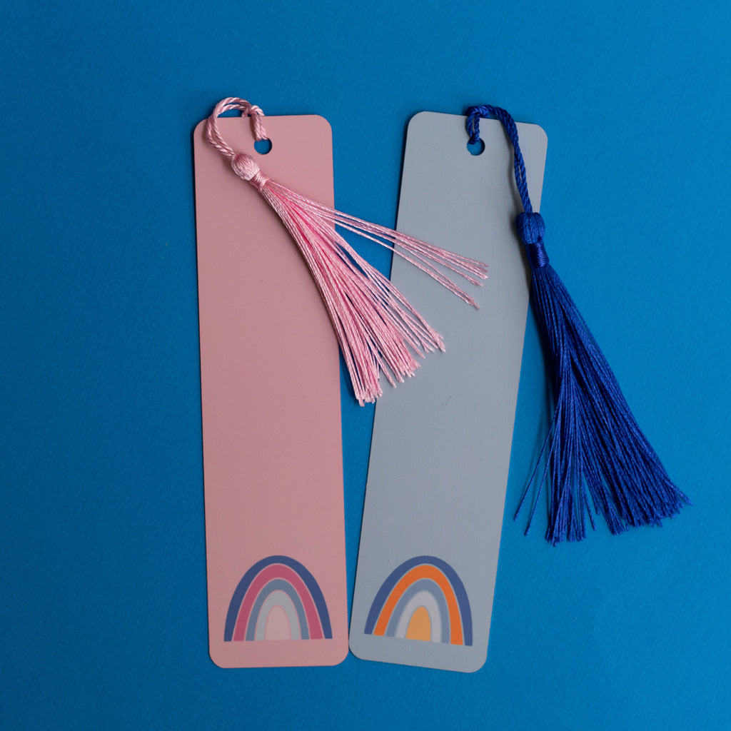 Rainbow Metal Bookmark