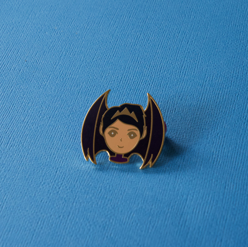 Rhysand With Wings | Bookish Babe Enamel Pin