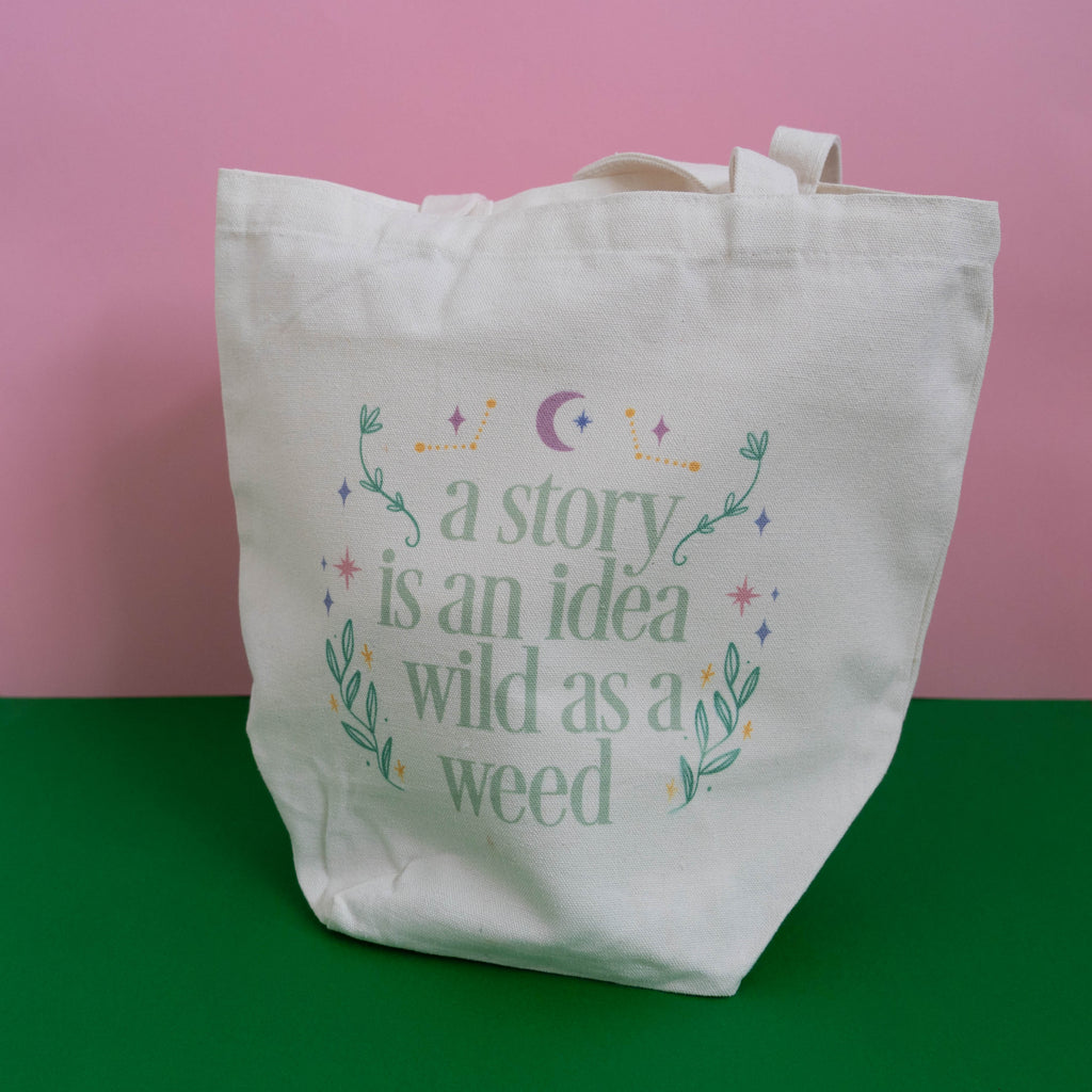 A Story Is An Idea Tote Bag
