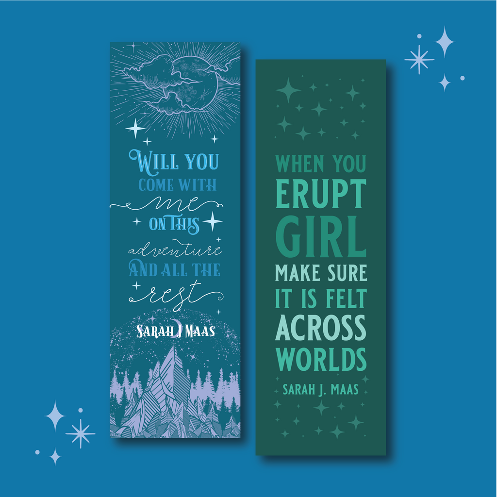 The Court Of Dreams WonderMail double-sided bookmark