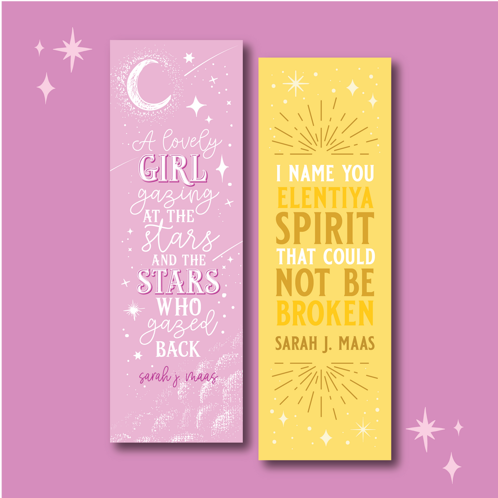 Rattle The Stars WonderMail double-sided bookmark