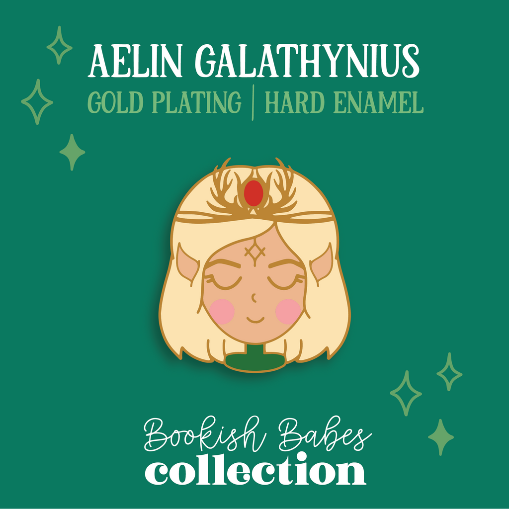Aelin Galthynius | Bookish Babe Enamel Pin